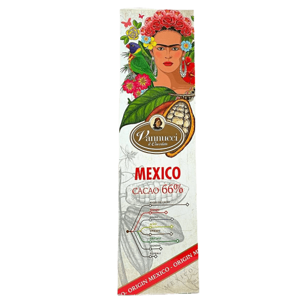 Vannucci Włoska Czekolada Deserowa Mexico 66% Kakao 100g