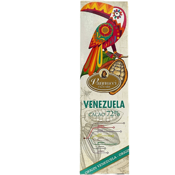 Vannucci Włoska Czekolada Gorzka Venezuela 72% Kakao 100g