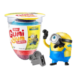 ZURU Gumi Yum Minionki Tęczowe Jajko z Niespodzianką z Owocowymi Żelkami 26g