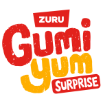 ZURU Gumi Yum Minionki Tęczowe Jajko z Niespodzianką z Owocowymi Żelkami 26g