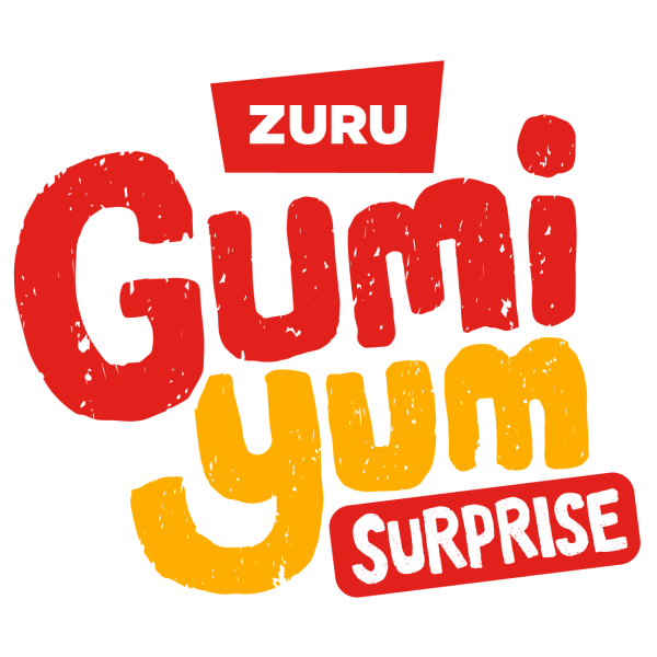 ZURU Gumi Yum Minionki Tęczowe Jajko z Niespodzianką z Owocowymi Żelkami 26g