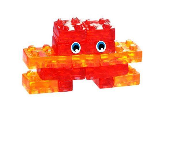 Amos Żelki Klocki 4D Do Budowania Gummy Blocks 100g