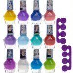 Kraina lodu Frozen duży zestaw lakierów do paznokci & separator