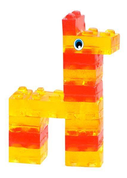 Amos Żelki Klocki 4D Do Budowania Gummy Blocks 100g