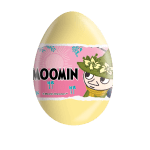 Czekoladowe jajko niespodzianka 20g Muminki karton 24 sztuki