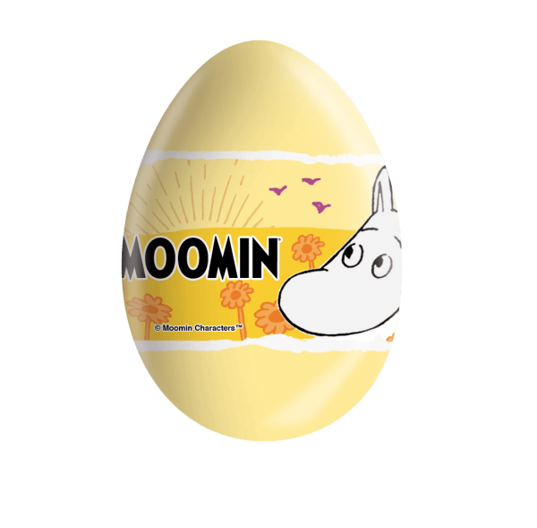 Czekoladowe jajko niespodzianka 20g Muminki karton 24 sztuki