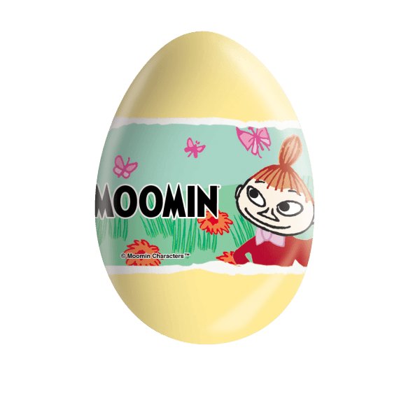 Czekoladowe jajko niespodzianka 20g Muminki karton 24 sztuki