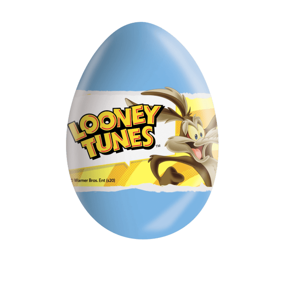 Czekoladowe jajko niespodzianka 20g Looney Tunes karton 24 sztuki