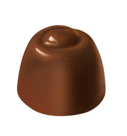 Czekoladowe nadziewane praliny Blue Moon z orzechem laskowym 152g