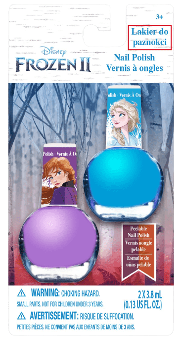 Kraina lodu Frozen balsamy do ust 2pak