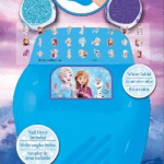 Kraina lodu Frozen zestaw lakierów i naklejek na paznokcie z suszarką do paznokci