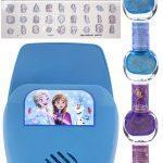 Kraina lodu Frozen zestaw lakierów i naklejek na paznokcie z suszarką do paznokci