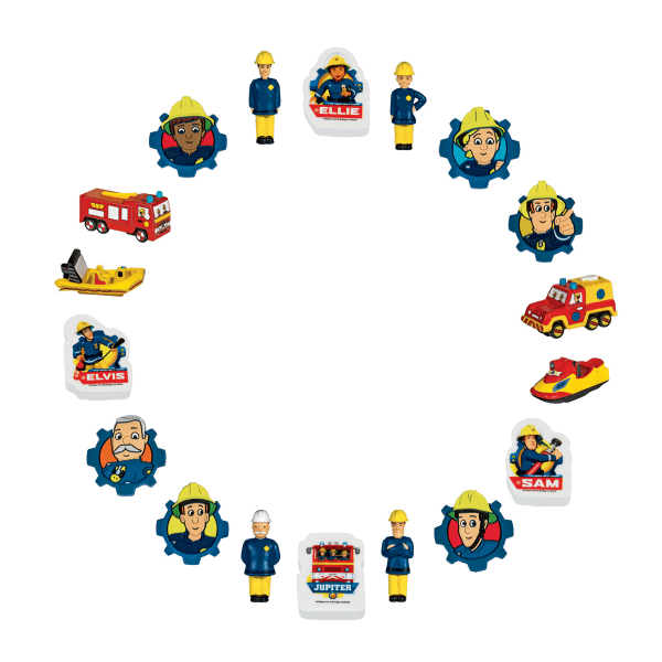 Czekoladowe jajko niespodzianka 3pak 60g Strażak Sam