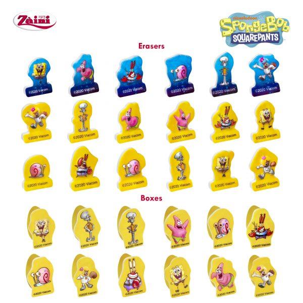 Czekoladowe jajko niespodzianka 20g Spongebob karton 24 sztuki