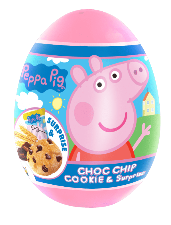 Jajko z niespodzianką i ciastkiem 5,5g Świnka Peppa