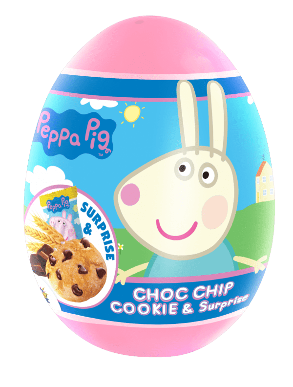 Jajko z niespodzianką i ciastkiem 5,5g Świnka Peppa