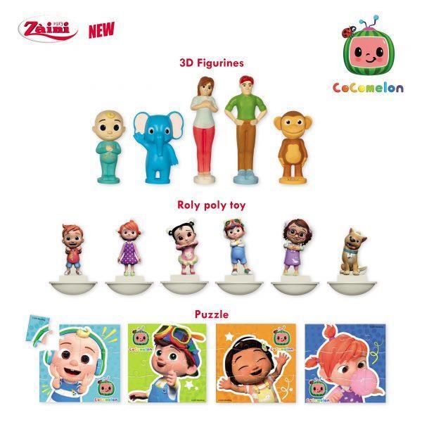 Czekoladowe jajko niespodzianka 20g CoComelon karton 24 sztuki