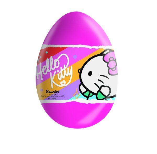 Czekoladowe jajko niespodzianka 20g Hello Kitty karton 24 sztuki