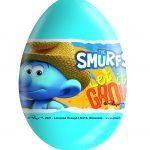 Czekoladowe jajko niespodzianka 20g Smerfy karton 24 sztuki