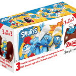 Czekoladowe jajko niespodzianka 3pak 60g Smerfy