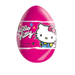 Czekoladowe jajko niespodzianka 20g Hello Kitty karton 24 sztuki
