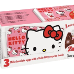 Czekoladowe jajko niespodzianka 3pak 60g Hello Kitty