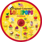 Original Gourmet amerykańskie lizaki tuba 50 sztuk x 31g