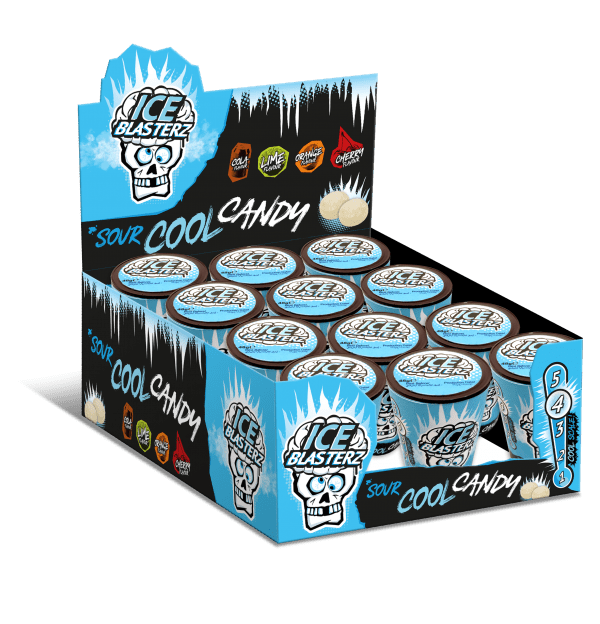 Brain Blasterz Sour Ice Candy Lodowe Cukierki 48g