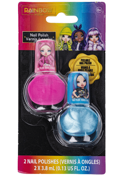 Rainbow High Zestaw Lakierów Do Paznokci 2-Pak