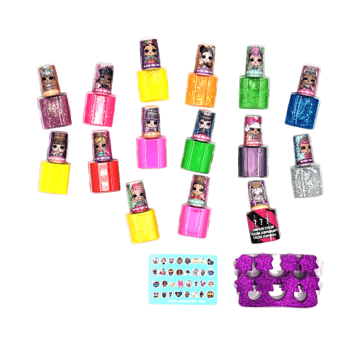 LOL Surprise! Mega Zestaw 15 Lakierów Do Paznokci