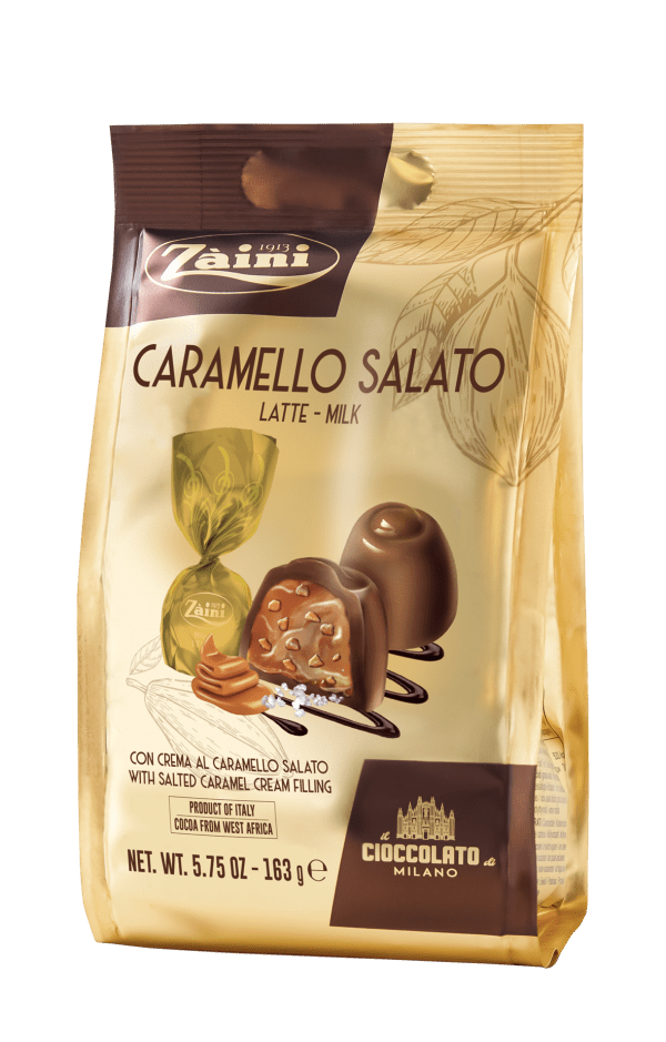 Caramello Salato Włoskie Praliny Słony Karmel 163g