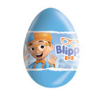 Czekoladowe jajko niespodzianka 20g Blippi karton 24 sztuki