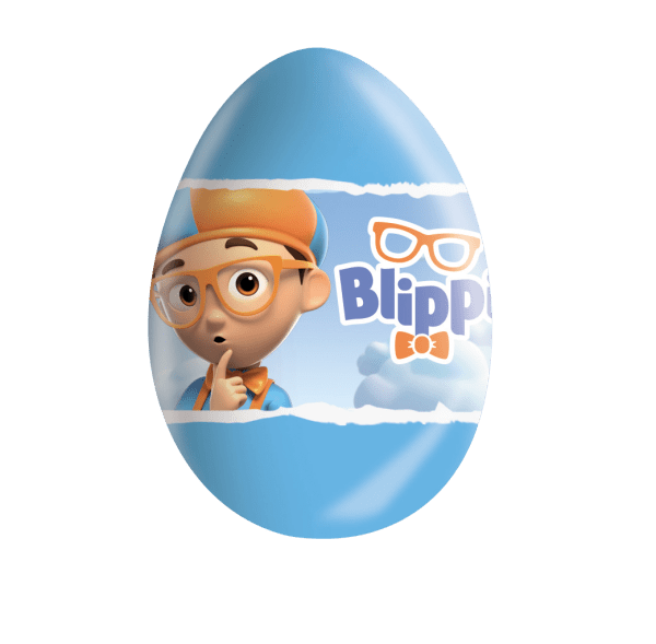 Czekoladowe jajko niespodzianka 20g Blippi karton 24 sztuki