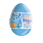 Czekoladowe jajko niespodzianka 20g Blippi karton 24 sztuki