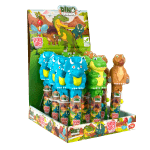 Pop Ups Lollipop Dino Friends Wysuwany Lizak-Zabawka Karton 12 Sztuk