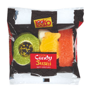 Look-O-Look Candy Sushi Żelki W Kształcie Sushi 40g Mini Zestaw Słodyczy