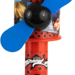 Super Wiatraczek Cool Fan Z Cukierkami Miraculum Biedronka I Czarny Kot 6g