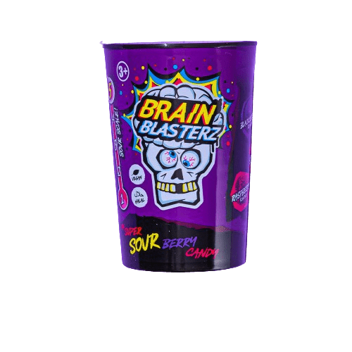Brain Blasterz Sour Berry Candy Kwaśne Cukierki Hard Candy 48g