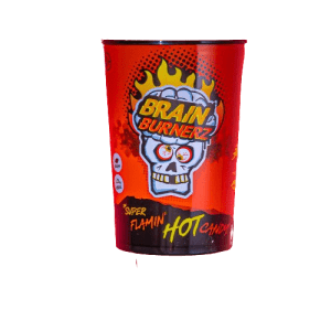 Brain Blasterz Flamin' Hot Candy Pikantne Cukierki Hard Candy 48g Brain Blasterz Flamin' Hot Candy Pikantne Cukierki Hard Candy 48g