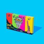 Brain Blasterz Brain Bitz XXL kwaśne mini cukierki 144g