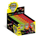 Brain Blasterz Drip 'N' Lick Lollipop Lizak z Kwaśnym Żelem Do Polewania 18g