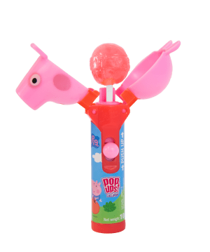 Pop Ups Lollipop Peppa Pig Świnka Peppa Wysuwany Lizak-Zabawka Karton 12 Sztuk