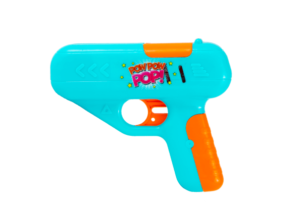 Pow Pow Pop Lizak-Zabawka Pistolet Lizak O Smaku Truskawkowym