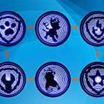 Fanimation Wiatraczek - Projektor Led Z Cukierkami Psi Patrol 8g