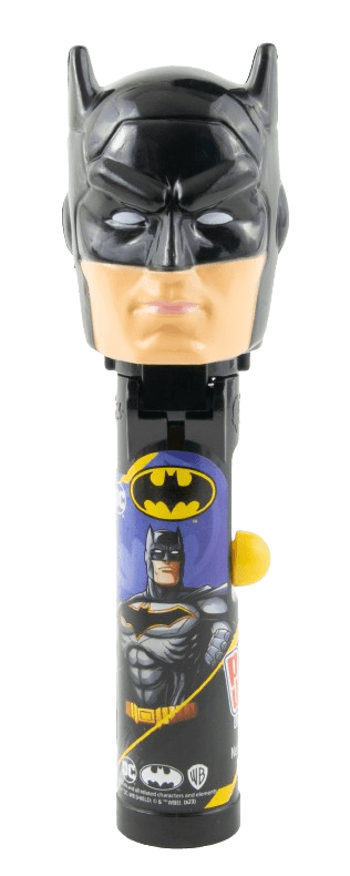 Pop Ups Lollipop Mix Wysuwany Lizak-Zabawka Mix Psi Patrol Minionki Batman Miraculum Karton 12 x 10g