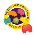 Space Invaders Gamer Gummies Żelki W Kształcie Kosmitów Wzbogacone Witaminami 125g