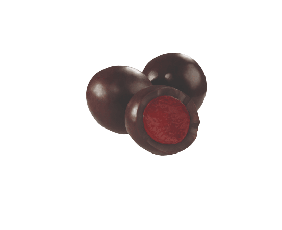 Draże Owocowe W Czekoladzie Zaini Choco&Fruit o smaku Maliny i Żurawiny 125g