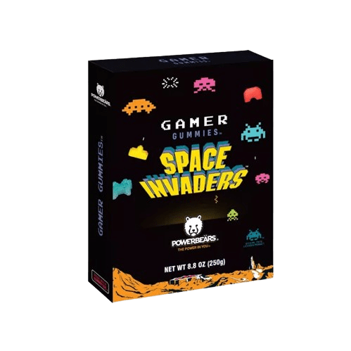 Space Invaders Gamer Gummies Żelki W Kształcie Kosmitów Gift Box 250g