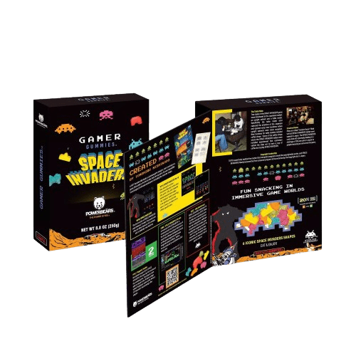 Space Invaders Gamer Gummies Żelki W Kształcie Kosmitów Gift Box 250g