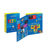 Tetris Gamer Gummies Żelki W Kształcie Klocków Tetramino Gift Box 250g